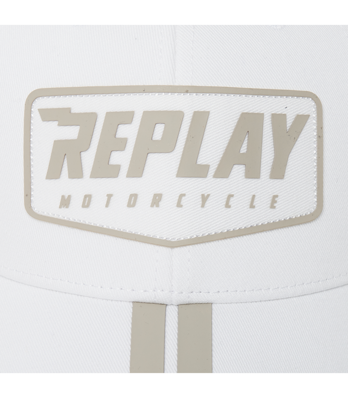 REPLAY MOTORCYCLE へビーコットンツイル キャップ 詳細画像 ホワイト 6